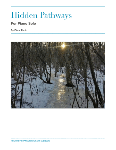 Hidden Pathways sheet music cover